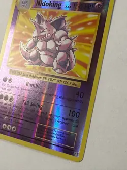 Nidoking - XY - Evolutions 45/108 Reverse Holo - Pokemon - Image 2