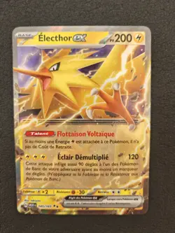 Carte Pokemon Francaise - Electhor EX 145/165 - EV3.5 151 - Image 1
