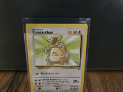 Pokemon Kangaskhan Base Set 2 26/130 Rare Regular 90HP - Image 3