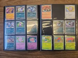 Partially completed Pokemon 151 Set Binder (more info in description) - Image 3