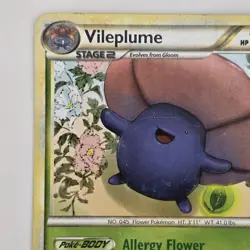 Vileplume 24/90 Rare HS Undaunted MP Pokemon - Image 2