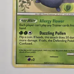 Vileplume 24/90 Rare HS Undaunted MP Pokemon - Image 4