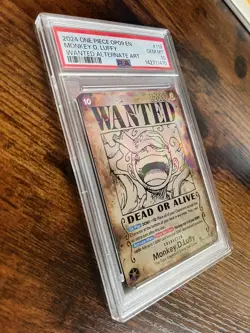 Monkey D. Luffy SP OP05-119 One Piece:Emperors In The New World (PSA 10 💎 Mint) - Image 4