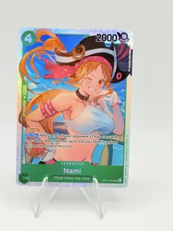 Nami OP14-031 SR Super Rare The Azure Sea’s Seven One Piece TCG English - Image 1