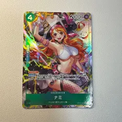 ONE PIECE Card Nami SR Parallel OP14-031 Japanese Seven Heroes of the Blue Sea - Image 1