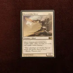 Bonescythe Sliver Magic 2014 Rare Card Near Mint Condition NM MTG M14 English - Image 1