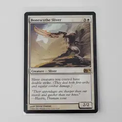 MTG Bonescythe Sliver (Magic 2014) 9/249 Regular Rare - Near Mint NM - Image 1