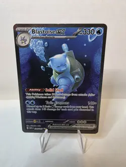Blastoise ex 200/165 MEW EN-151 Special Illustration Rare Pokemon Card - Image 1
