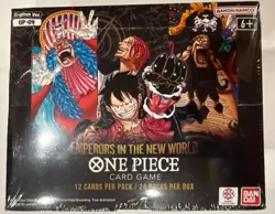 One Piece Card Game OP-09 Emperors in the New World Booster Box English - SEALED - Image 1