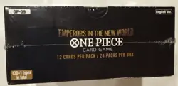 One Piece Card Game OP-09 Emperors in the New World Booster Box English - SEALED - Image 4