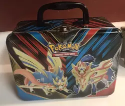 Pokemon Trading Card Game 2020 Spring Collector's Tin Chest Lunch Box - Image 1