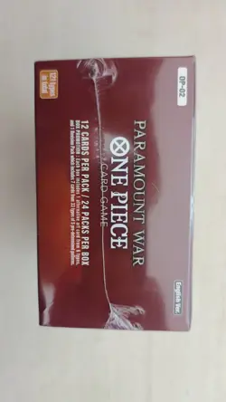 One Piece Card Game OP-02 Paramount War Booster Box English Sealed - Image 4