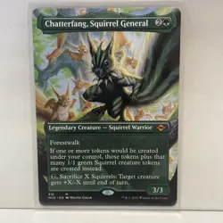 MTG English Chatterfang, Squirrel General (Borderless) NM Normal - Image 1