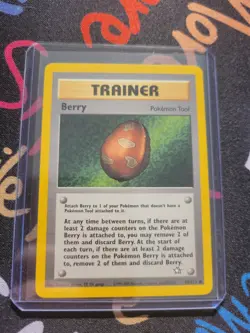 Pokemon Neo Genesis Berry Common Trainer Card 99/111 LP - Image 5
