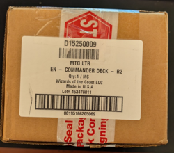 Sealed Case MTG LTR Commander Deck Lord of the Rings Tales of Middle Earth - Image 2