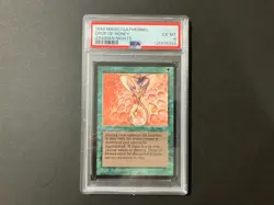 DROP OF HONEY Arabian Nights MTG Green RESERVED Graded PSA 6 Excellent - Mint - Image 1