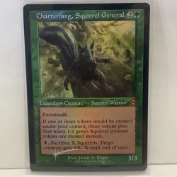 Chatterfang, Squirrel General Retro Foil - Mythic - Modern Horizons II MTG - Image 1