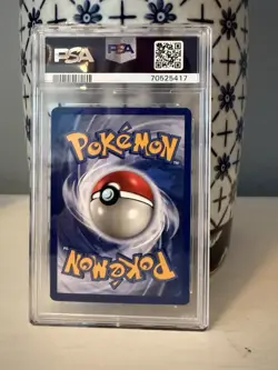 1999 Pokemon TCG Hitmonlee 1st Edition Holo Rare Card Fossil, #7 PSA 9 - Image 2