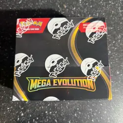 Pokemon TCG Mega Evolution Enhanced Booster Box Factory Sealed 36 Packs - Image 1