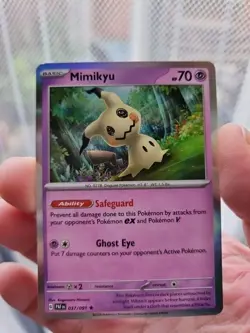 Mimikyu - 037/091 - Holo Rare - Scarlet & Violet: Paldean Fates - Pokemon - Image 1