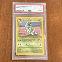 Pokemon WOTC Jungle Nidoqueen Unlimited #23/64 PSA 9 Rare 1999 - Image 1