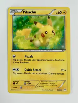 Pikachu 2016 Pokemon Generations Common #26/83 * Light Play - Image 1