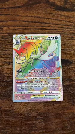 Pokemon Astral Radiance 2022 Hisuian Samurott VStar 197/189 Secret Rare English - Image 1