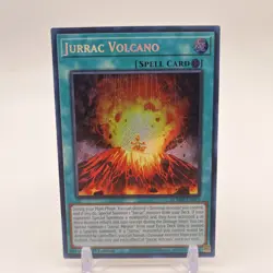 Yu-Gi-Oh! Jurrac Volcano BLMM-EN019 Secret Rare Near Mint 1st Edition - Image 1