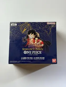 One Piece Romance Dawn Booster Box OP-01 Blue Bottom English 1st Wave Pre Errata - Image 1