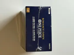 One Piece Romance Dawn Booster Box OP-01 Blue Bottom English 1st Wave Pre Errata - Image 4