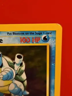 Blastoise 2/102 Base Set Holo Pokemon Card MP/LP- - Image 5