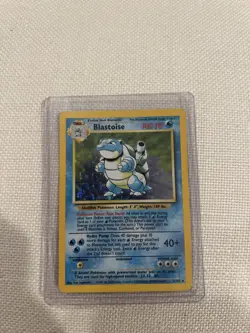Pokemon 1999 Base Set Blastoise Holo Rare 2/102 LP- - Image 3