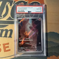 Charmander 168/165 Sv2a: Pokemon Card 151 Holo (Japanese) Graded PSA 10! - Image 1