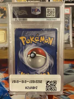 2004 Treecko Gold Star #109/109 EX Team Rocket Returns Pokemon TCG English PSA 2 - Image 2