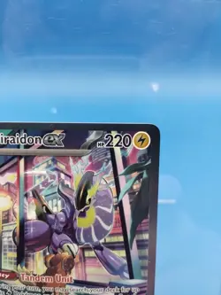 Pokemon TCG Miraidon EX Scarlet & Violet Base Set Card 244/198 Sir NM Condition - Image 2
