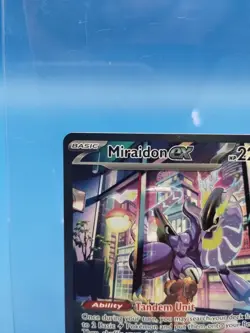 Pokemon TCG Miraidon EX Scarlet & Violet Base Set Card 244/198 Sir NM Condition - Image 3