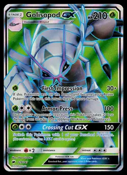 Pokemon Card - Golisopod GX Burning Shadows 129/147 Ultra Rare - Image 1