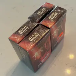Young Jedi MENACE OF DARTH MAUL Collectible Card Game (4 Starter Decks) Sealed - Image 4