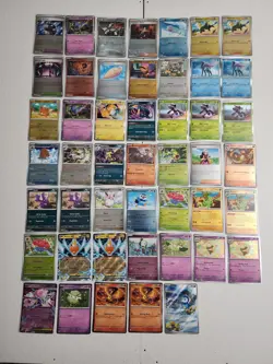 Lot of 47 Pokemon Cards From Phantasmal Flames Some Duplicates And Full Art - Image 1