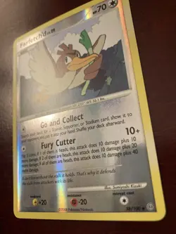 Farfetch'd 38/100 Stormfront Reverse Holo Uncommon 2008 Pokemon TCG Card - Image 2