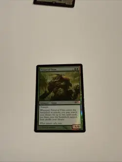 1x Primeval Titan - Foil - Grand Prix Promo Light Play, English Pro Tour/Magic F - Image 1