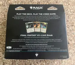 Final Fantasy Limit Break Game Edition Commander Deck MTG - FACTORY SEALED! - Image 2