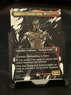 OZAI, THE PHOENIX KING (BORDERLESS) (311) Avatar: The Last Airbender TLA MTG - Image 1