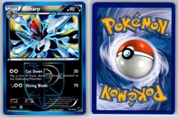 Bisharp (Reverse Holo) Plasma Freeze 74/116 Uncommon Pokemon Card NM - Image 3