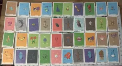 40 Card Lot from Pookiemoot Gen 2 Packs - Pokemon fan art Poke Derp - Image 1