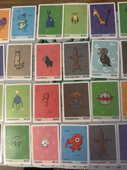 40 Card Lot from Pookiemoot Gen 2 Packs - Pokemon fan art Poke Derp - Image 3
