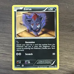 NM Zorua - Normal 69/108 Dark Explorers Pokemon TCG - Image 1
