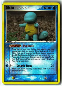 Ditto ⭐ 40/113 Holo Uncommon Delta Species 2005 Pokemon LP/MP - Image 1