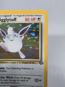 Pokemon TCG Wigglytuff 1st Edition Jungle Holo Rare 16/64 Vintage 2nd Ever Set!! - Image 5