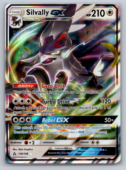 Pokemon Card - Silvally GX Ultra Prism 116/156 Ultra Rare - Image 1